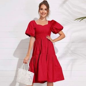 2/$25 SHEIN Red dress